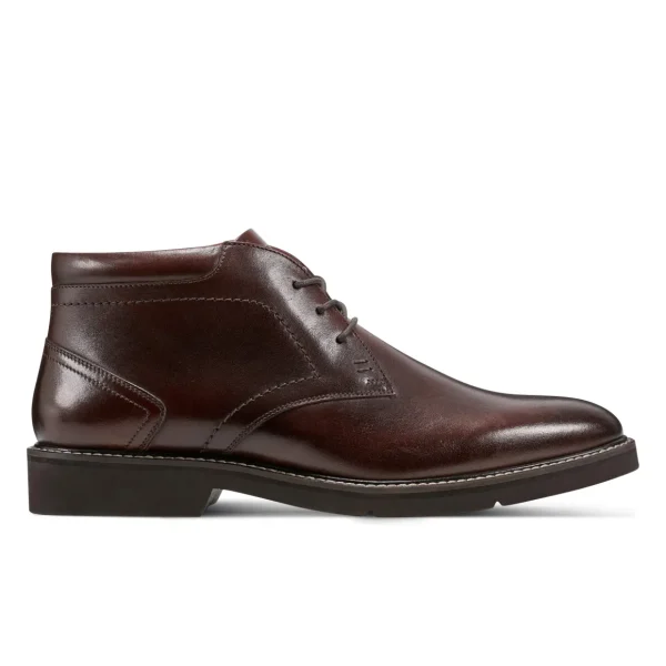 Men's Flynn Lace-up Almond Toe Casual Boots